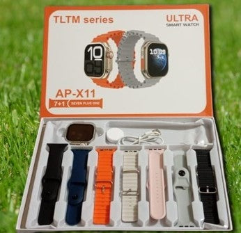ULTRA 2 Smart Watch 7+1 Straps Combo Pack